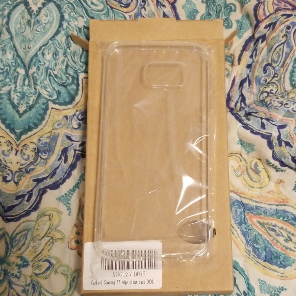 Samsung s7 edge clear phone case